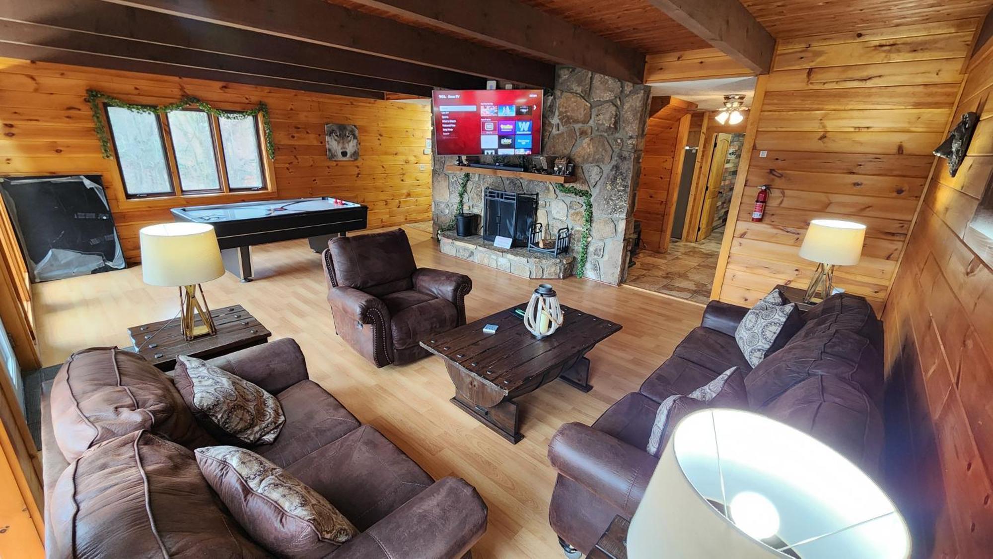 Lazy Bear Cabin سيفيرفيل المظهر الخارجي الصورة