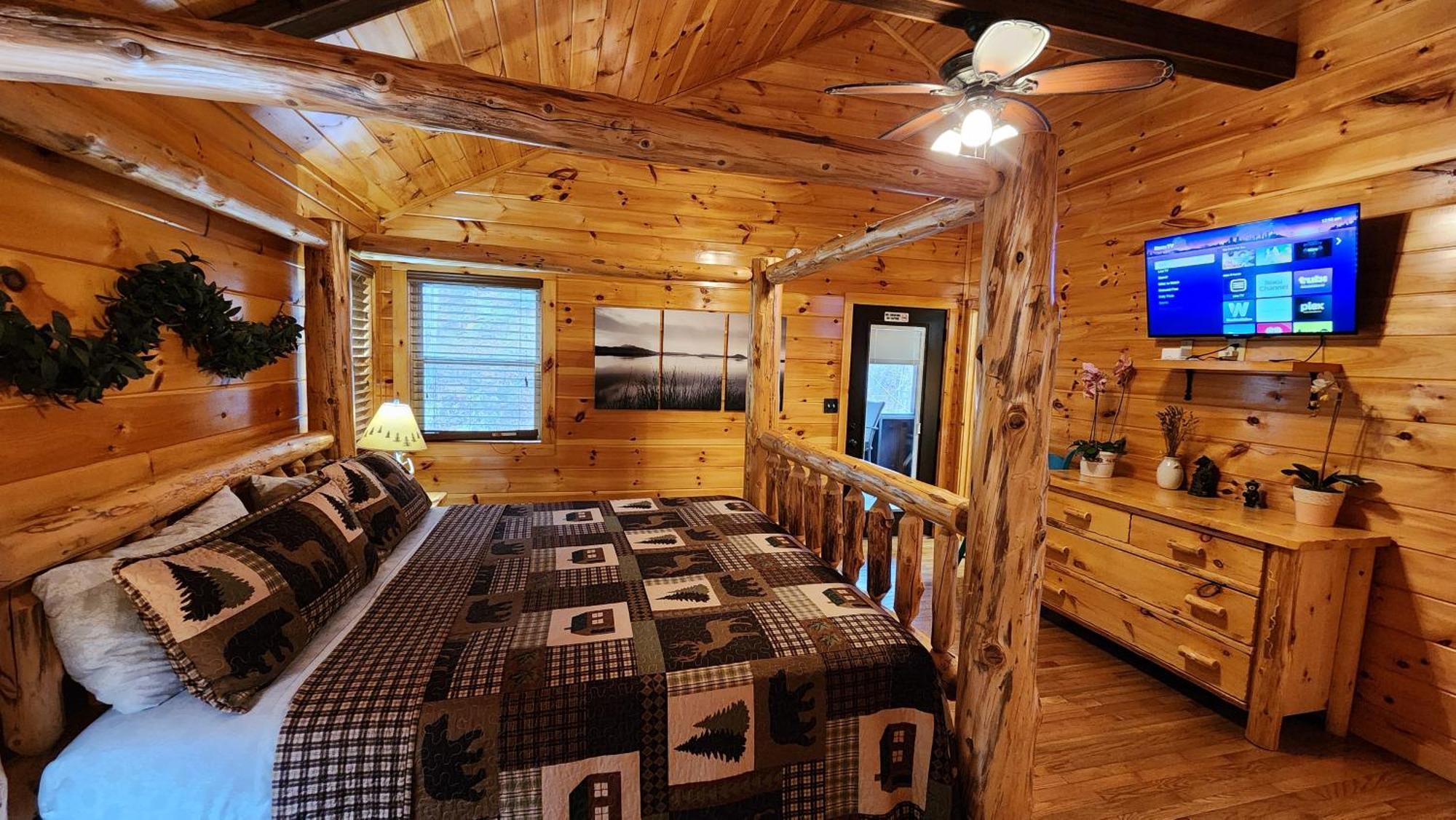 Lazy Bear Cabin سيفيرفيل المظهر الخارجي الصورة